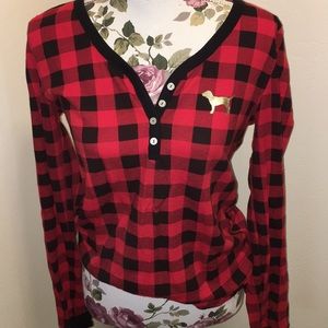 NWOT vs pink pj top